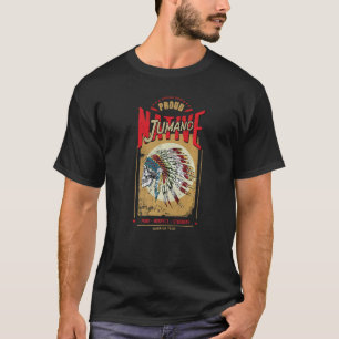 T-shirt Guerrier de la tribu indienne amérindienne Jumano