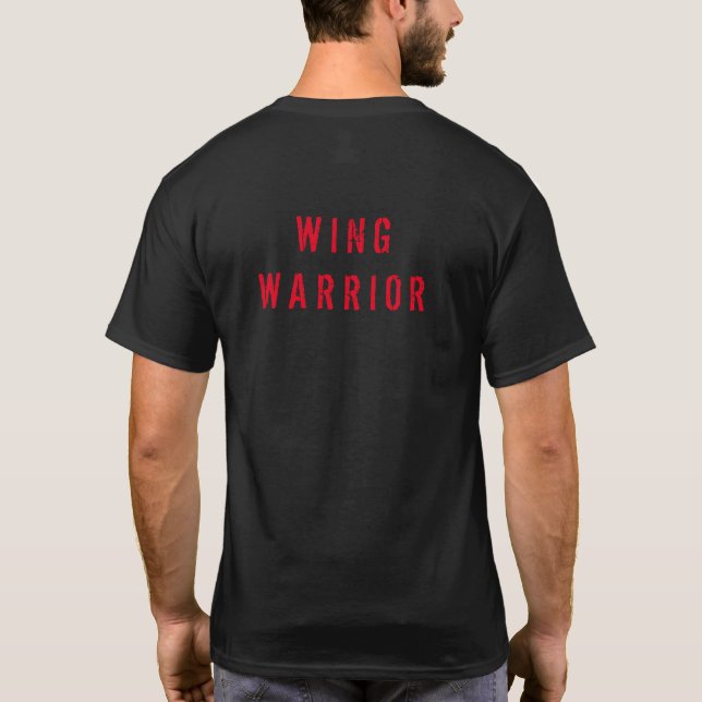 T-shirt guerrier de l'aile (Dos)