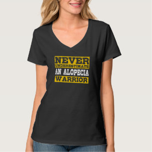 T-shirt Guerrier de l'alopécie Soutien à la sensibilisatio