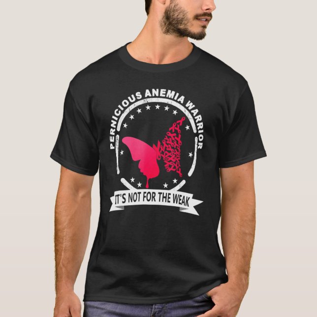 T-shirt Guerrier de l'anémie pernicieuse (Devant)
