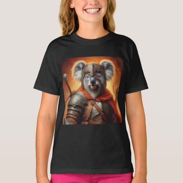 T-shirt Guerrier de l'Imaginaire de Koala (Devant)