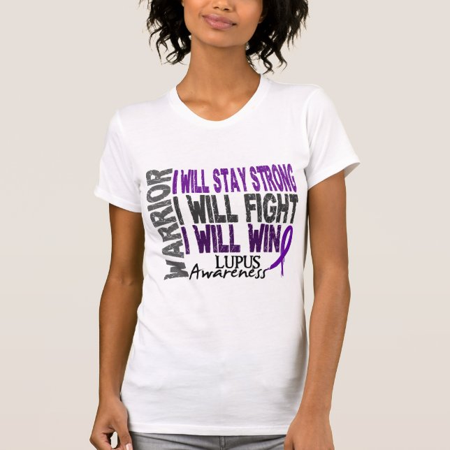 T-shirt Guerrier de lupus (Devant)