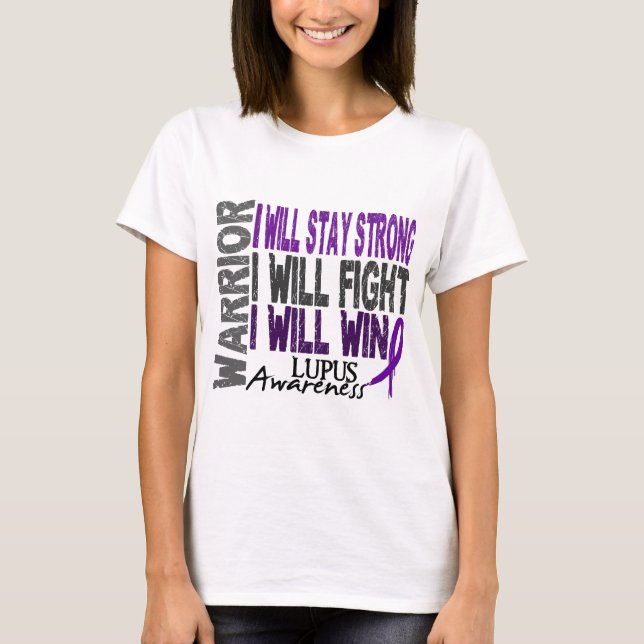 T-shirt Guerrier de lupus (Devant)