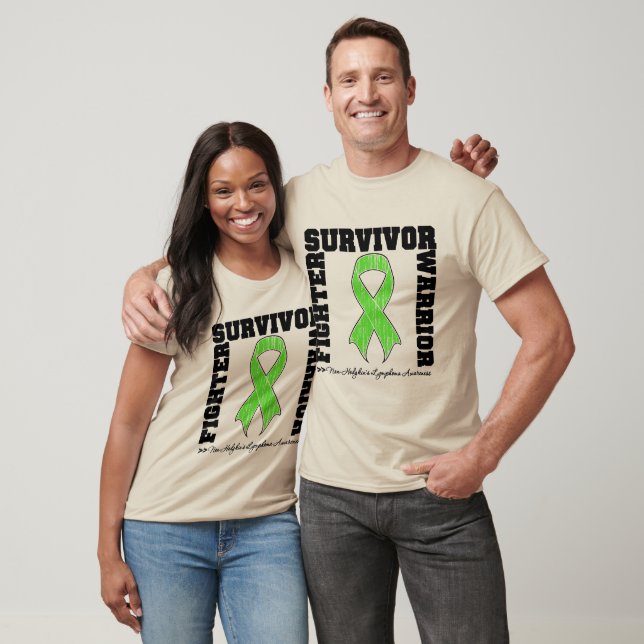 T-shirt Guerrier de lutte contre le lymphome non-Hodgkins (Unisexe)