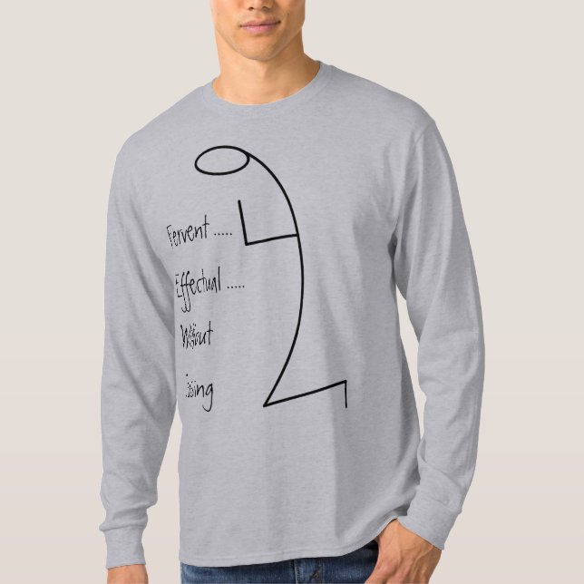 T-shirt Guerrier de prière (Devant)