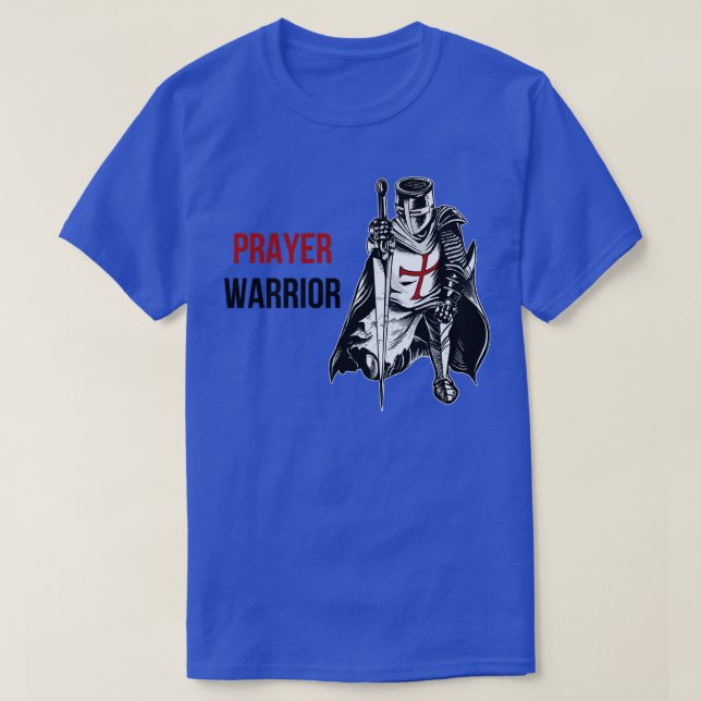 T-shirt Guerrier de prière (Design devant)