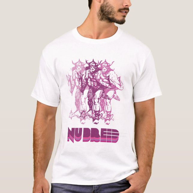 T-shirt Guerrier de race du NU de Worriors (Devant)