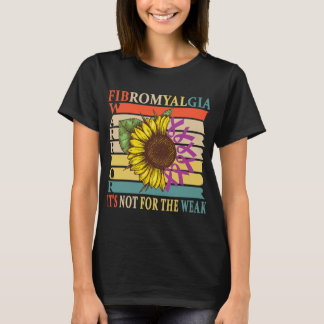 T-shirt Guerrier de sensibilisation à la fibromyalgie Sout
