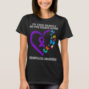 T-shirt Guerrier de sensibilisation à la fibromyalgie Sout