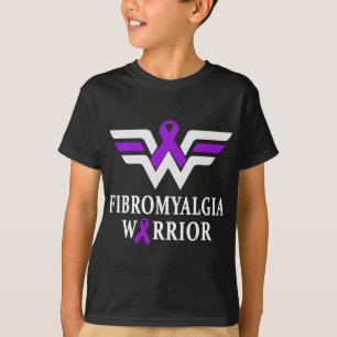 T-shirt Guerrier de sensibilisation à la fibromyalgie Sout