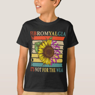 T-shirt Guerrier de sensibilisation à la fibromyalgie Sout