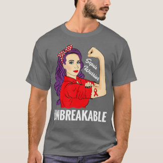 T-shirt Guerrier de sensibilisation à la sepsis Indestruct