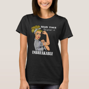 T-shirt Guerrier de sensibilisation à la tumeur du cerveau