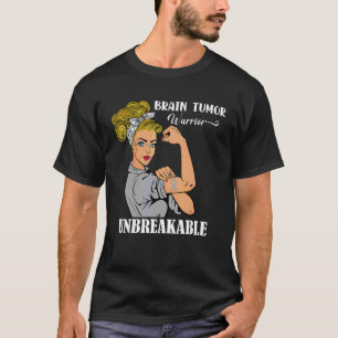 T-shirt Guerrier de sensibilisation à la tumeur du cerveau