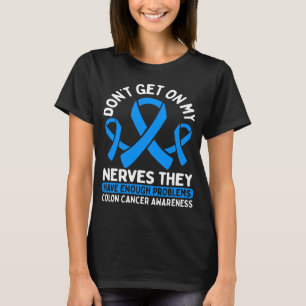 T-shirt Guerrier de sensibilisation au cancer du côlon Su