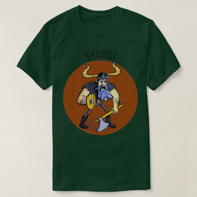 T-shirt Guerrier de Taurus (Design devant)