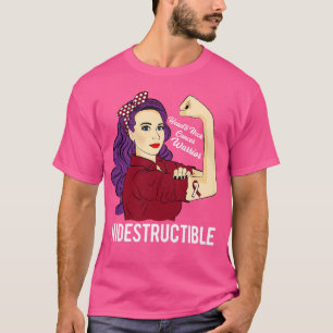 T-shirt Guerrier De Tête Et Cou Indestructible