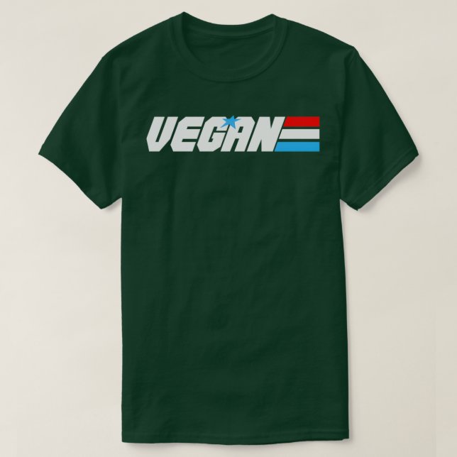 T-shirt Guerrier de Vegan (Design devant)