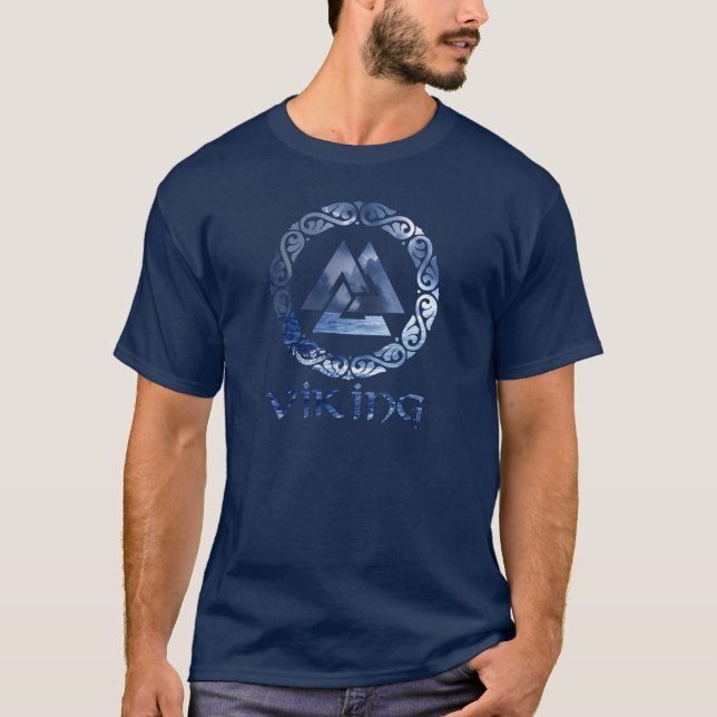 T-shirt Guerrier de Viking (Devant)