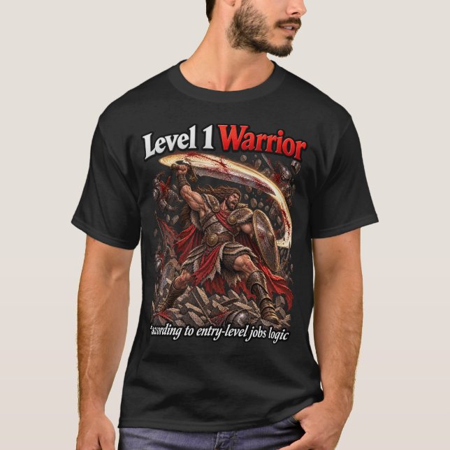T-shirt Guerrier débutant (Devant)