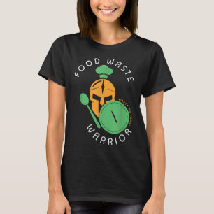 T-shirt Guerrier des déchets alimentaires I Déchets alimen