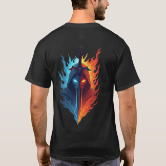 T-shirt Guerrier double nature - Gardien des incendies et 