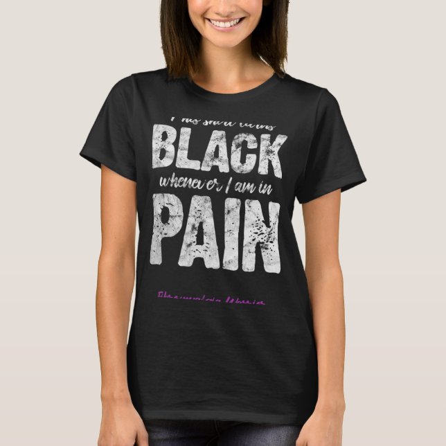 T-shirt Guerrier Douleur chronique Fibro Sensibilisation d (Devant)