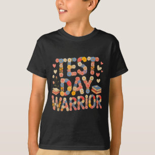T-shirt Guerrier drôle de jour d'examen, frère, science, m