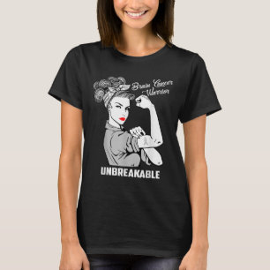 T-shirt Guerrier du cancer du cerveau Un cadeau de sensibi