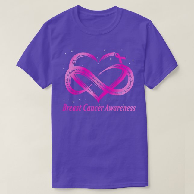 T-shirt Guerrier du cancer du sein (Design devant)