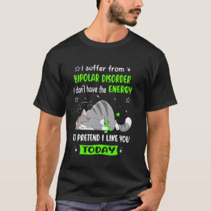 T-shirt Guerrier du Trouble Bipolaire Je Souffre de Troubl