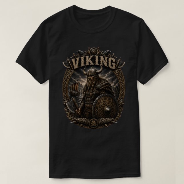T-Shirt Guerrier Elite Viking (Design devant)