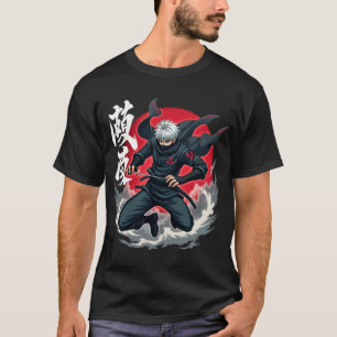 T-shirt Guerrier épique Ninja - Japonais Samurai Anime Shi
