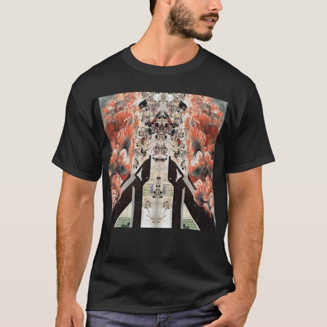 T-shirt Guerrier féodal samouraï 1X00006 (Devant)