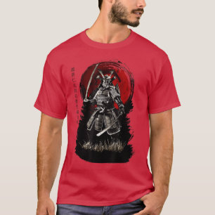 T-shirt Guerrier japonais Bushido Samurai