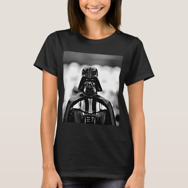 T-shirt Guerrier Noir (Devant)