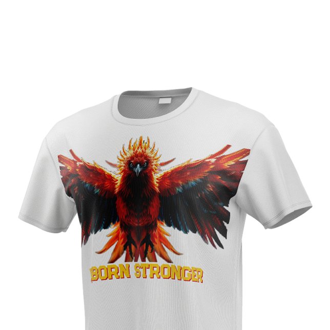 T-shirt 🔥 Guerrier Phénix Inferno - Flamme Épique (Créateur téléchargé)