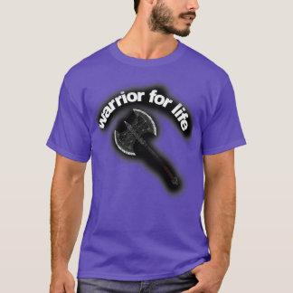 T-shirt guerrier pour la vie