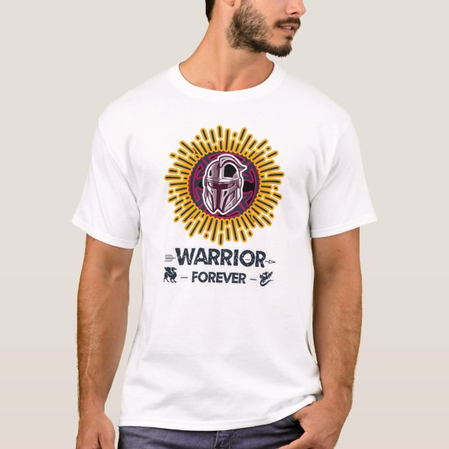 T-shirt Guerrier pour toujours (Devant)
