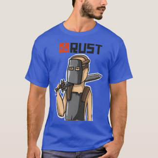 T-shirt Guerrier rouille