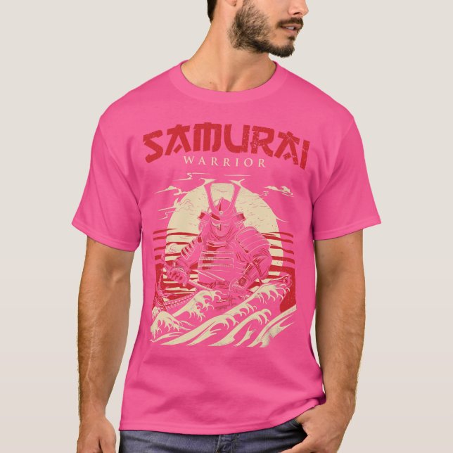 T-shirt guerrier samouraï (Devant)