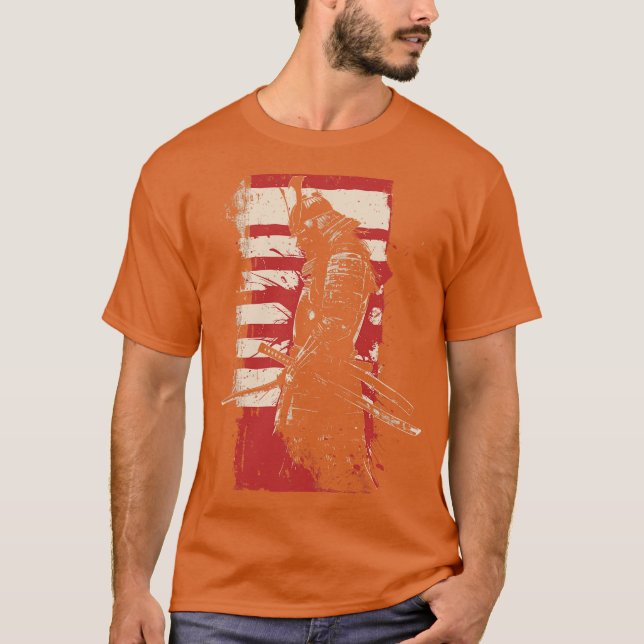 T-shirt Guerrier Samouraï 2 (Devant)
