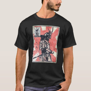 T-shirt Guerrier Samouraï Bushido Rétro Vintage Esthétique