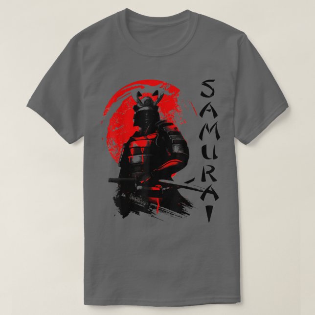 T-shirt Guerrier samouraï, chasseur samouraï T  (Design devant)