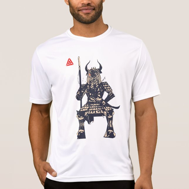 T-shirt Guerrier Samouraï de l'Espace (Devant)