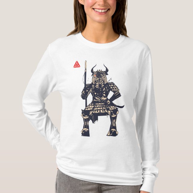 T-shirt Guerrier Samouraï de l'Espace (Devant)
