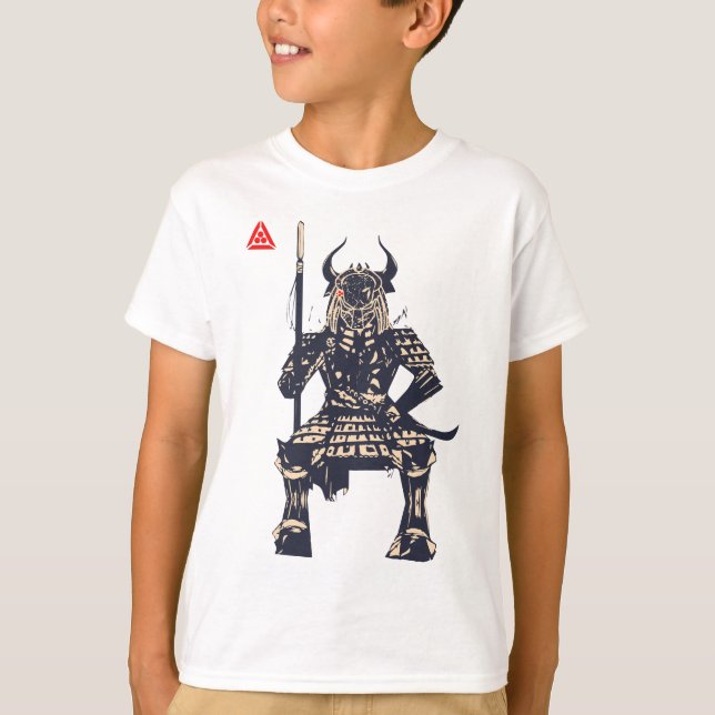 T-shirt Guerrier Samouraï de l'Espace (Devant)
