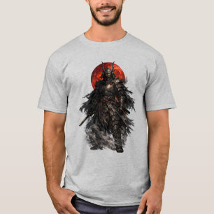 T-shirt Guerrier samouraï démon sombre