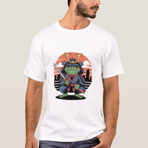 T-shirt Guerrier samouraï grenouille