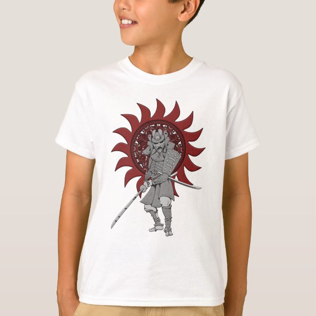 T-shirt Guerrier samouraï Japon (Devant)